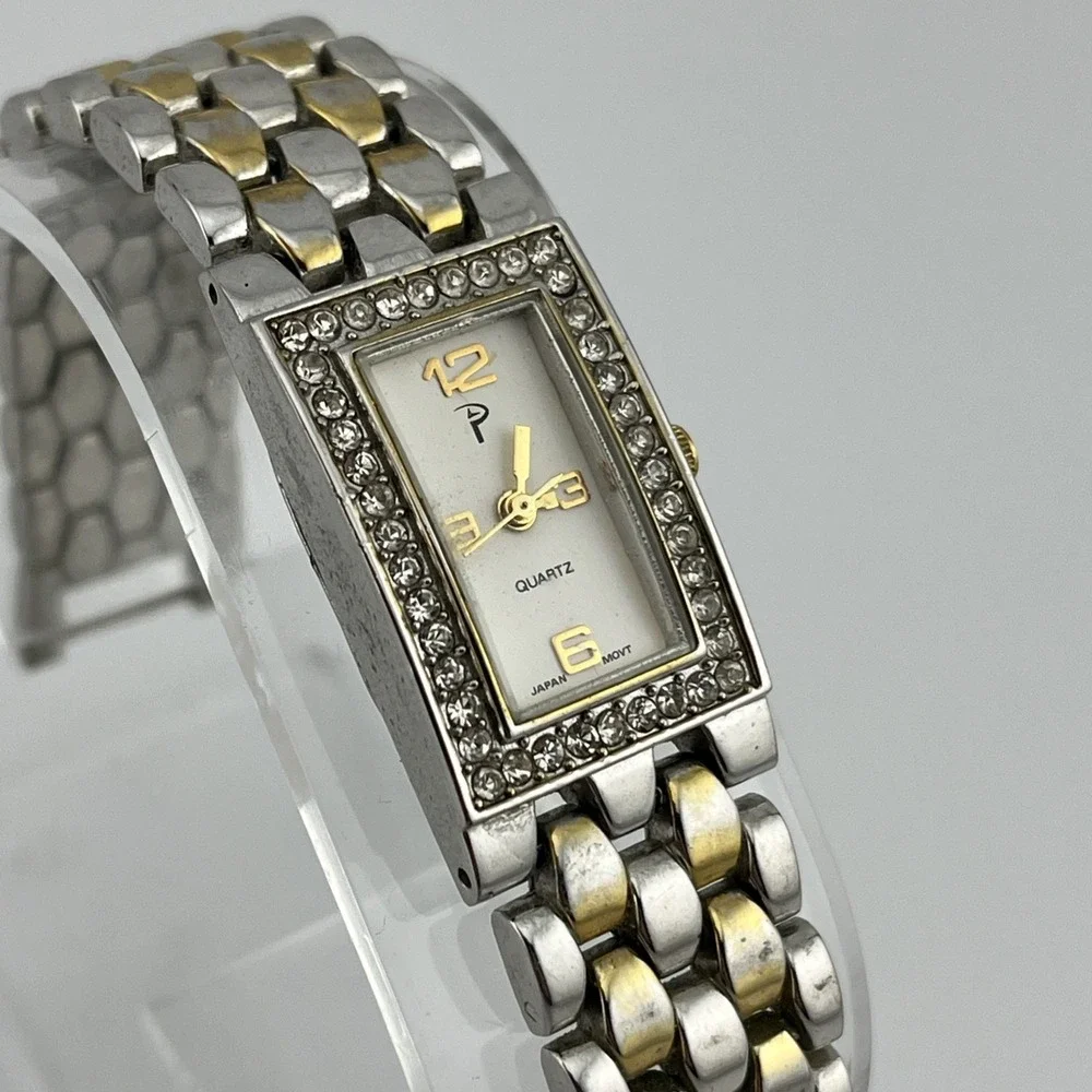 P Watch Women‎ 18mm Case Rhinestone Bezel 6.75
